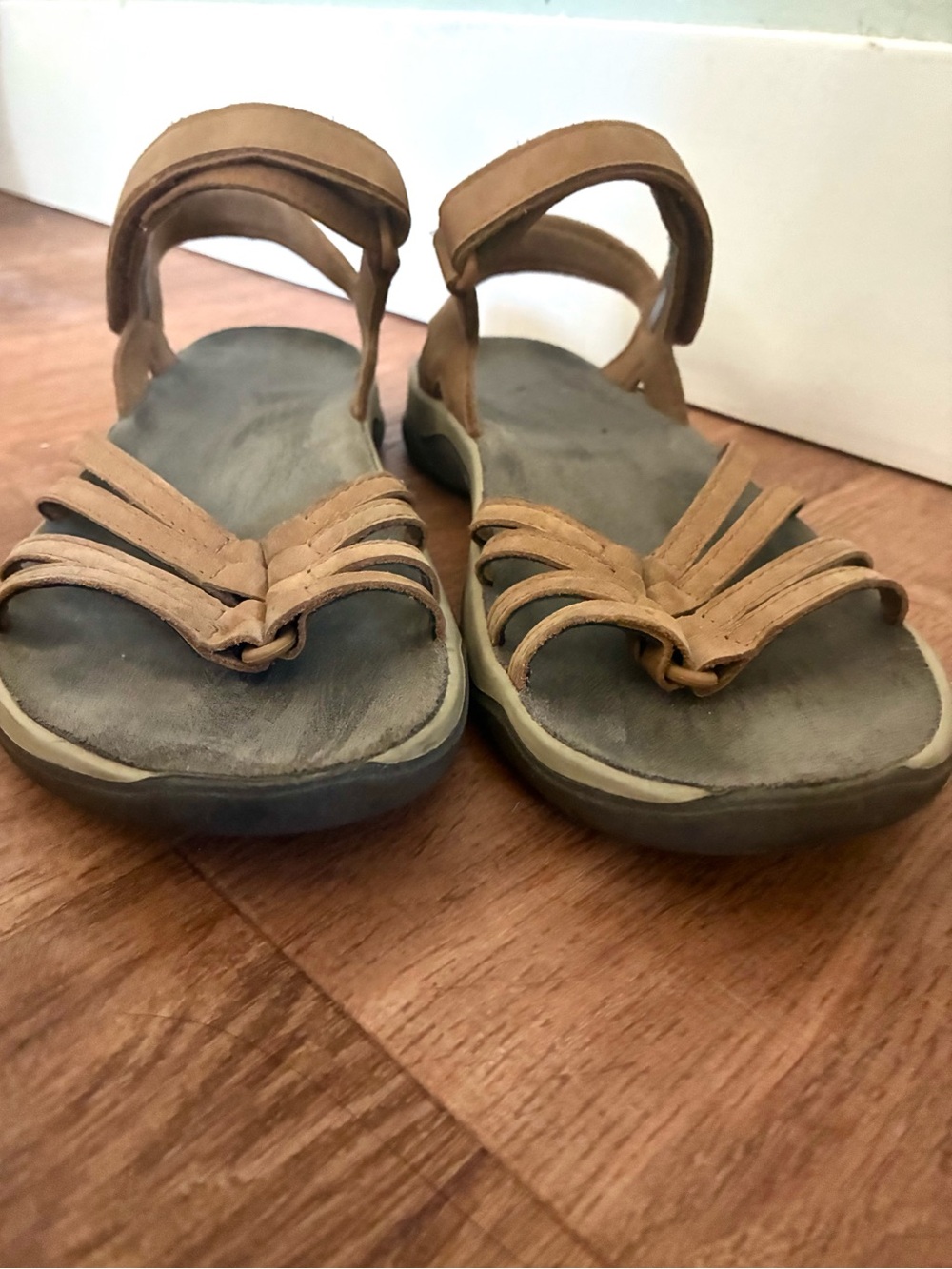 Teva Brown Comfort Sport Sandals Women’s Size 9 Walking Sandals - Picture 3 of 9